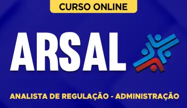 Curso online Curso ARSAL 2026 - Analista de Regulação - Administração - Nova Concursos
