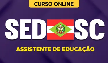 Curso online Curso SED-SC 2026 - Assistente de Educação - Nova Concursos