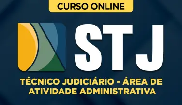 Curso online Curso STJ - Técnico Judiciário - Área de Atividade Administrativa - Nova Concursos