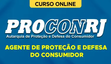 Curso online Curso Procon-RJ 2026 - Agente de Proteção e Defesa do Consumidor - Nova Concursos