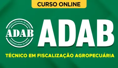 Curso online Curso ADAB - Técnico em Fiscalização Agropecuária - Nova Concursos