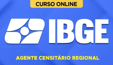 Curso online Curso IBGE - Censo 2027 - Agente Censitário Regional - Nova Concursos