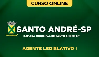 Curso online Curso Câmara Municipal de Santo André-SP - Agente Legislativo I - Nova Concursos