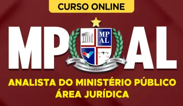 Curso online Curso MP-AL - Analista do Ministério Público 2026 - Área Jurídica - Nova Concursos