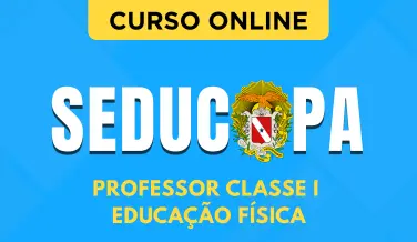 Curso online Curso SEDUC-PA 2026 - Professor Classe I - Educação Física - Nova Concursos