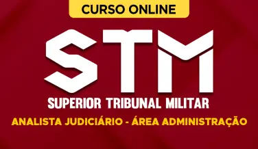 Curso online Curso STM - Analista Judiciário - Área Administração - Nova Concursos