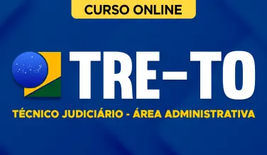 Curso online Curso TRE-TO - Técnico Judiciário - Área Administrativa - Nova Concursos