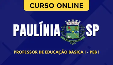 Curso online Curso Prefeitura de Paulínia - SP 2026 - Professor de Educação Básica I – PEB I - Nova Concursos