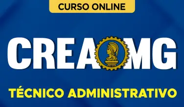 Curso online Curso CREA-MG 2026 - Técnico Administrativo - Nova Concursos