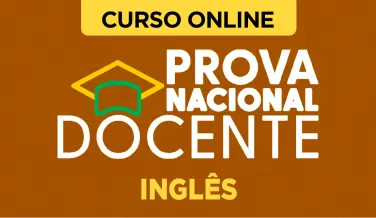 Curso online Curso PND 2026 - Prova Nacional Docente - Inglês - Nova Concursos