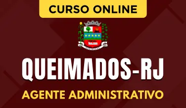 Curso online Curso Prefeitura de Queimados - RJ 2026 - Agente Administrativo - Nova Concursos