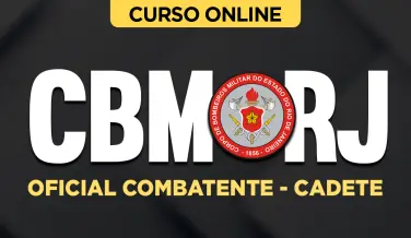 Curso online Curso Corpo de Bombeiros Militar - RJ - Oficial Combatente - Cadete - Nova Concursos