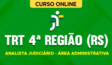 Curso online Curso TRT 4ª Região (RS) - Analista Judiciário - Área Administrativa - Nova Concursos