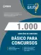Livro 1.000 Questões Gabaritadas de Conteúdos Básicos para Concursos