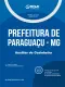 Apostila Prefeitura de Paraguaçu-MG 2026 - Auxiliar Cozinheira