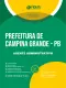Apostila Prefeitura de Campina Grande - PB 2026 - Agente Administrativo