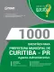 Livro 1000 Questões Gabaritadas para Prefeitura de Curitiba-PR - Agente Administrativo