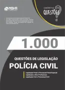 Produto 1.000 Questões Gabaritadas Legislações para Polícia Civil em PDF - Nova Concursos