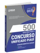 Produto Livro 500 Questões Gabaritadas para Unificado PI - Conhecimentos Gerais - Nova Concursos