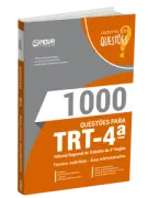 Produto Livro 1000 Questões Gabaritadas para TRT-RS - Técnico Judiciário - Área Administrativa - Nova Concursos