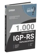Produto Livro 1.000 Questões Gabaritadas para o IGP-RS - Papiloscopista - Nova Concursos