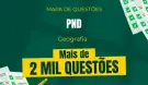 Produto Mapa de Questões Online - PND - Geografia - 2 Mil Questões - Nova Concursos