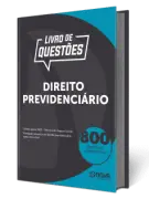 Produto Livro 800 Questões Gabaritadas de Direito Previdenciário - Nova Concursos