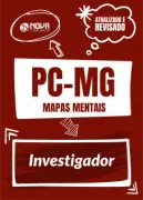 Produto 367 Mapas Mentais para PC-MG Investigador (PDF) - Nova Concursos