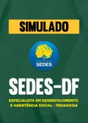 Produto Simulado - SEDES-DF - Especialista em Desenvolvimento e Assistência Social - Pedagogia - Nova Concursos
