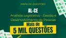 Produto Mapa de Questões Online - AL-CE - Analista Legislativo - Gestão e Desenvolvimento de Pessoas - 5 Mil Questões - Nova Concursos