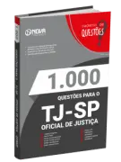 Produto Livro 1.000 Questões Gabaritadas TJ-SP - Oficial de Justiça - Nova Concursos