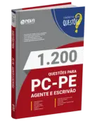 Produto Livro 1.200 Questões Gabaritadas para PC-PE 2024 - Agente e Escrivão - Nova Concursos