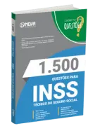 Produto Livro 1.500 Questões Gabaritadas para INSS - Técnico do Seguro Social - Nova Concursos