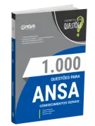 Produto Livro 1000 Questões Gabaritadas para ANSA - Conhecimentos Gerais - Nova Concursos