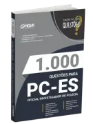 Produto Livro 1.000 Questões Gabaritadas para a PC-ES - Oficial Investigador de Polícia - Nova Concursos