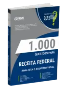 Produto Livro 1000 Questões Gabaritadas para RF - Analista e Auditor Fiscal - Nova Concursos