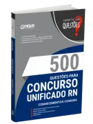 Produto Livro 500 Questões Gabaritadas para Unificado RN - Conhecimentos Comuns - Nova Concursos