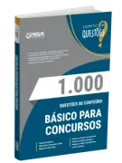 Produto Livro 1.000 Questões Gabaritadas de Conteúdos Básicos para Concursos - Nova Concursos