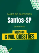 Produto Mapa de Questões Online - Pref. Santos-SP - Enfermeiro - 6 Mil Questões - Nova Concursos
