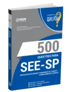Produto Livro 1000 Questões Gabaritadas para SEE-SP - Professor de Ensino Fundamental e Médio - Conhecimentos Gerais - Nova Concursos