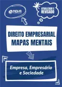 Produto Mapas Mentais Direito Empresarial - Empresa, Empresário e Sociedade (PDF) - Nova Concursos