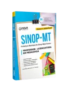 Apostila Prefeitura de Sinop - MT 2026 - Professor - Licenciatura em Pedagogia - Nova Concursos
