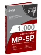Produto Livro 1.000 Questões Gabaritadas para o MP-SP - Analista Promotoria II - Agente Promotoria - Nova Concursos
