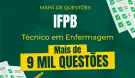 Produto Mapa de Questões Online - IFPB - Técnico em Enfermagem - 9 Mil Questões - Nova Concursos