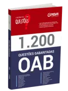 Produto Livro 1200 Questões Gabaritadas para OAB - Ordem dos Advogados do Brasil - Nova Concursos