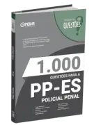 Produto Livro 1.000 Questões Gabaritadas para o PP-ES - Policia Penal - Nova Concursos