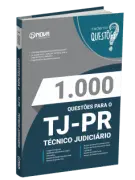 Produto Livro 1.000 Questões Gabaritadas TJ-PR - Técnico Judiciário - Nova Concursos