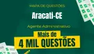 Produto Mapa de Questões Online - Câm. Aracati-CE - Agente Administrativo - 4 Mil Questões - Nova Concursos