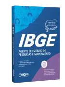 Apostila IBGE 2026 - Agente Censitário de Pesquisas e Mapeamento - Temporário - Nova Concursos