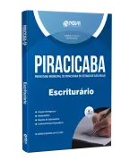 Apostila Prefeitura de Piracicaba - SP - Escriturário - Nova Concursos